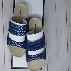 New Croft & Barrow Navy size 8 Sandal